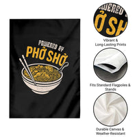 Vietnamese Pho Garden Flag Funny Vietnam Foodie Food Humor