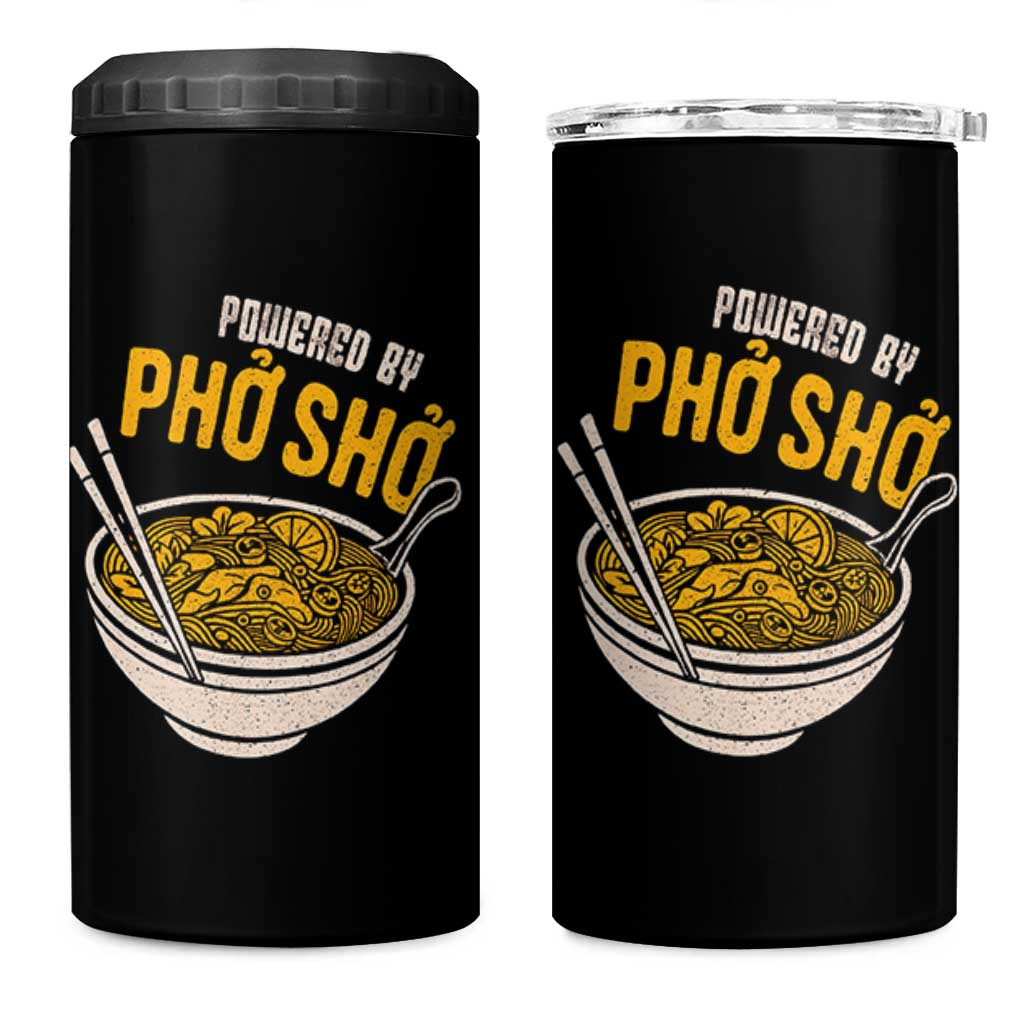 Vietnamese Pho 4 in 1 Can Cooler Tumbler Funny Vietnam Foodie Food Humor