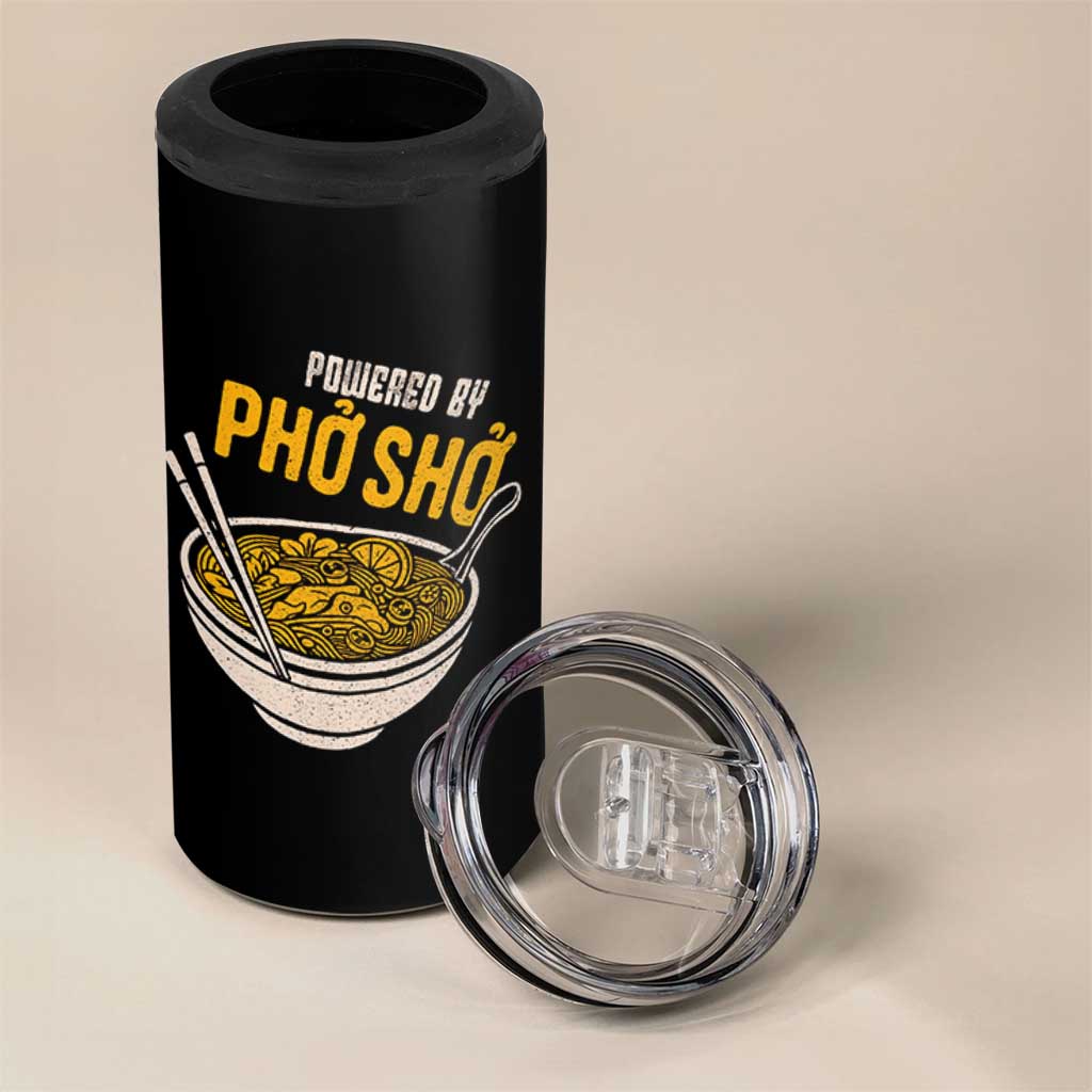 Vietnamese Pho 4 in 1 Can Cooler Tumbler Funny Vietnam Foodie Food Humor