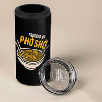 Vietnamese Pho 4 in 1 Can Cooler Tumbler Funny Vietnam Foodie Food Humor