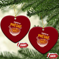 Vietnamese Pho Ceramic Ornament Funny Vietnam Foodie Food Humor