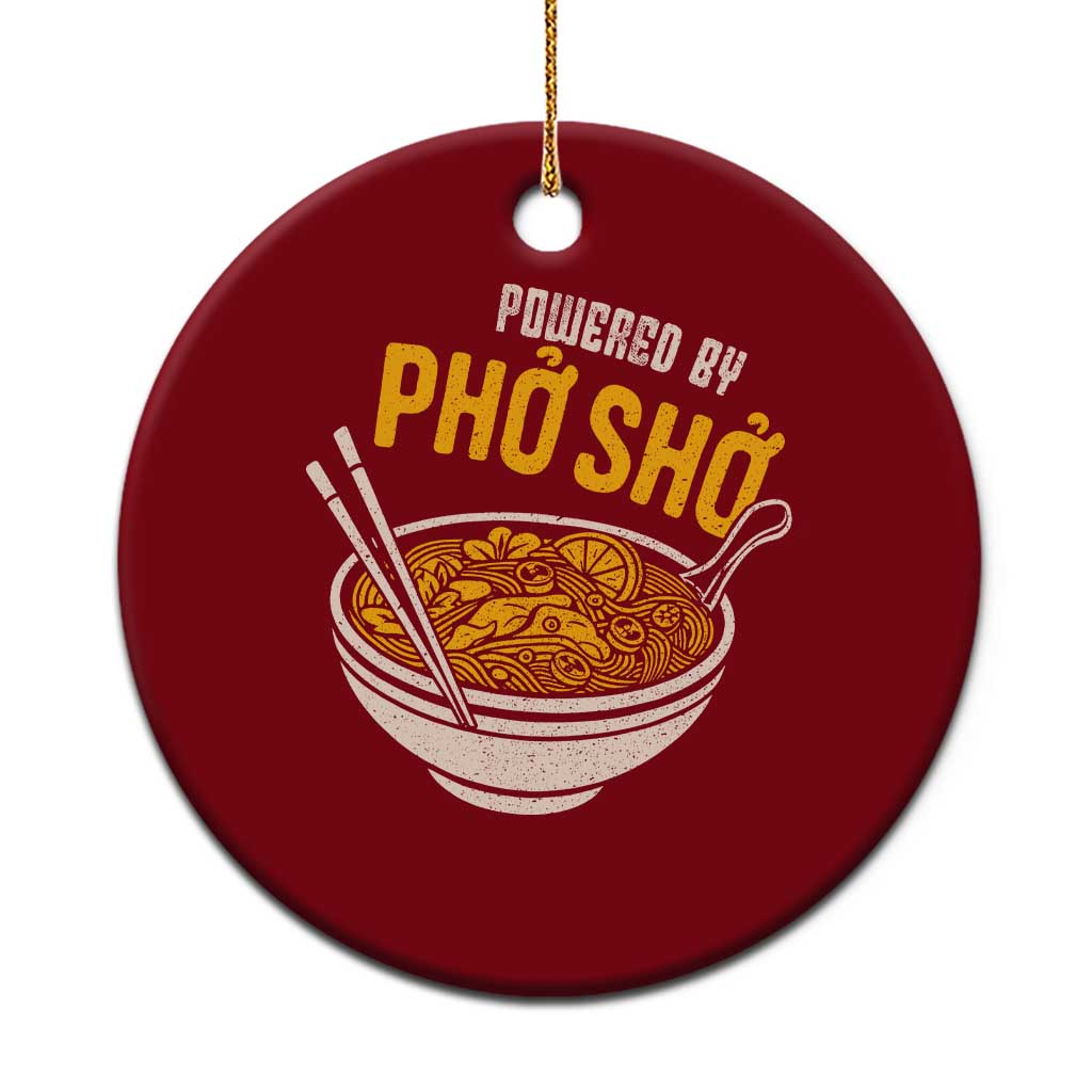 Vietnamese Pho Ceramic Ornament Funny Vietnam Foodie Food Humor