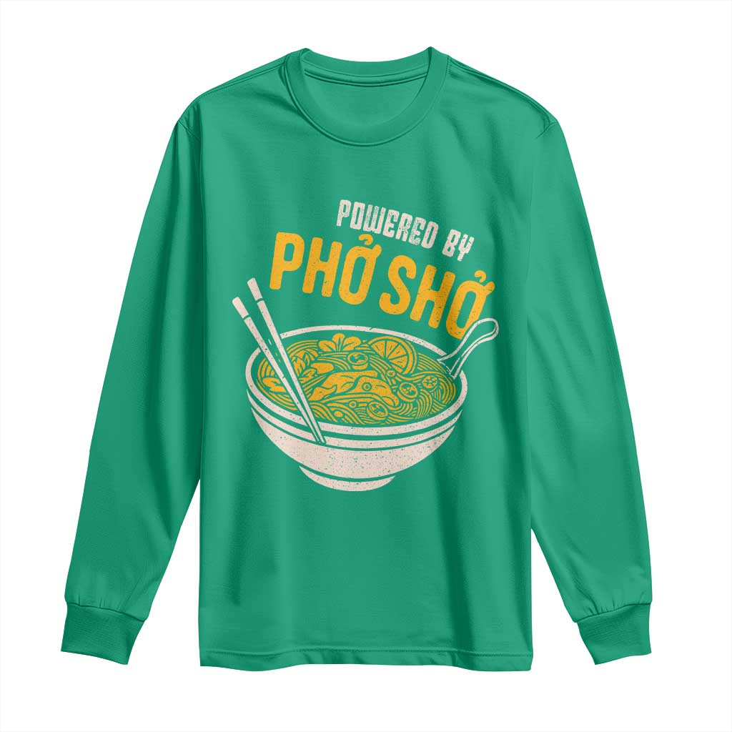 Vietnamese Pho Long Sleeve Shirt Funny Vietnam Foodie Food Humor