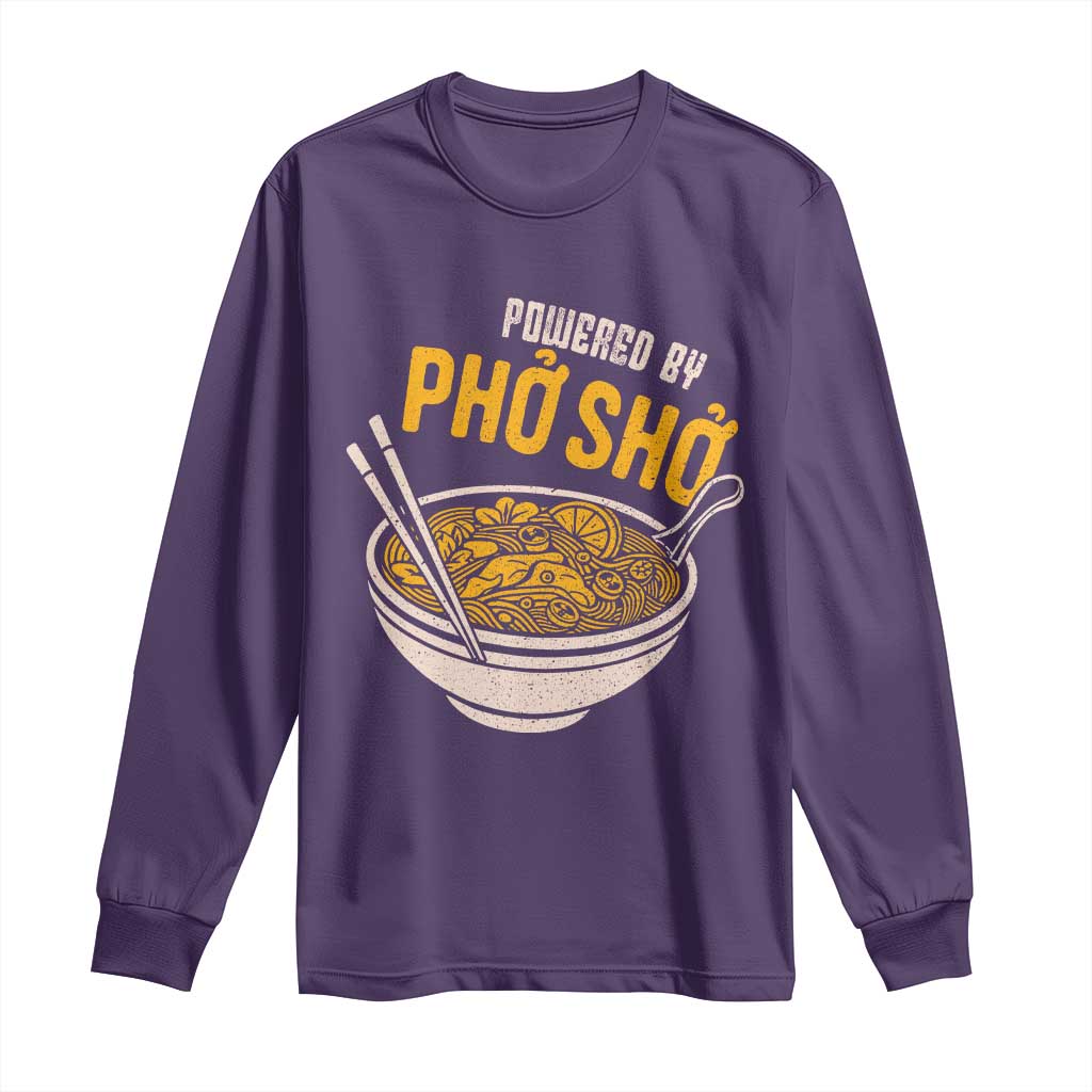 Vietnamese Pho Long Sleeve Shirt Funny Vietnam Foodie Food Humor