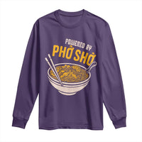 Vietnamese Pho Long Sleeve Shirt Funny Vietnam Foodie Food Humor