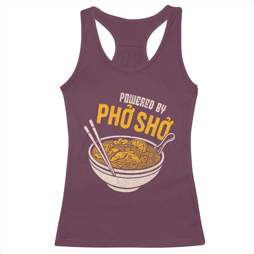 Vietnamese Pho Racerback Tank Top Funny Vietnam Foodie Food Humor