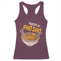 Vietnamese Pho Racerback Tank Top Funny Vietnam Foodie Food Humor