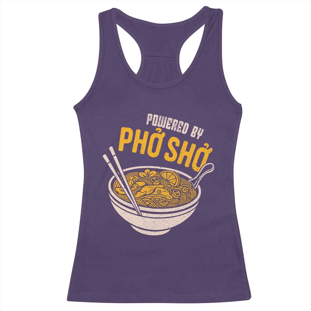 Vietnamese Pho Racerback Tank Top Funny Vietnam Foodie Food Humor
