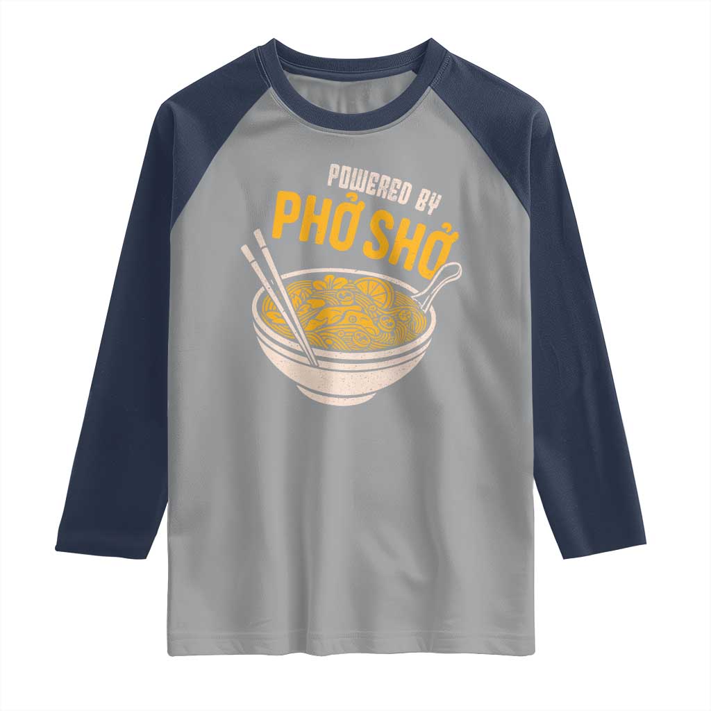 Vietnamese Pho Raglan Shirt Funny Vietnam Foodie Food Humor