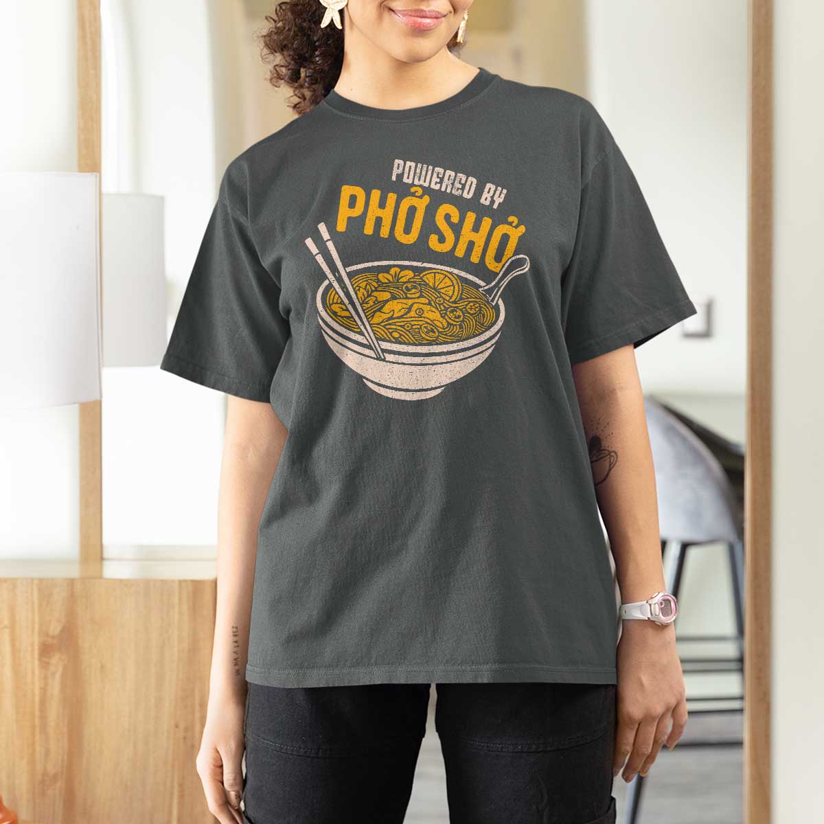 Vietnamese Pho T Shirt For Women Funny Vietnam Foodie Food Humor