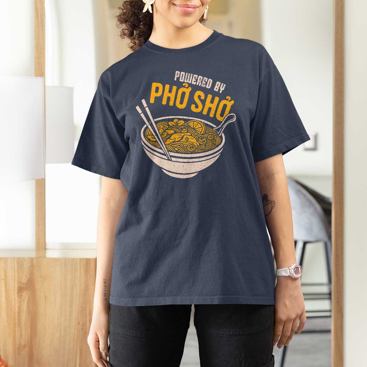 Vietnamese Pho T Shirt For Women Funny Vietnam Foodie Food Humor