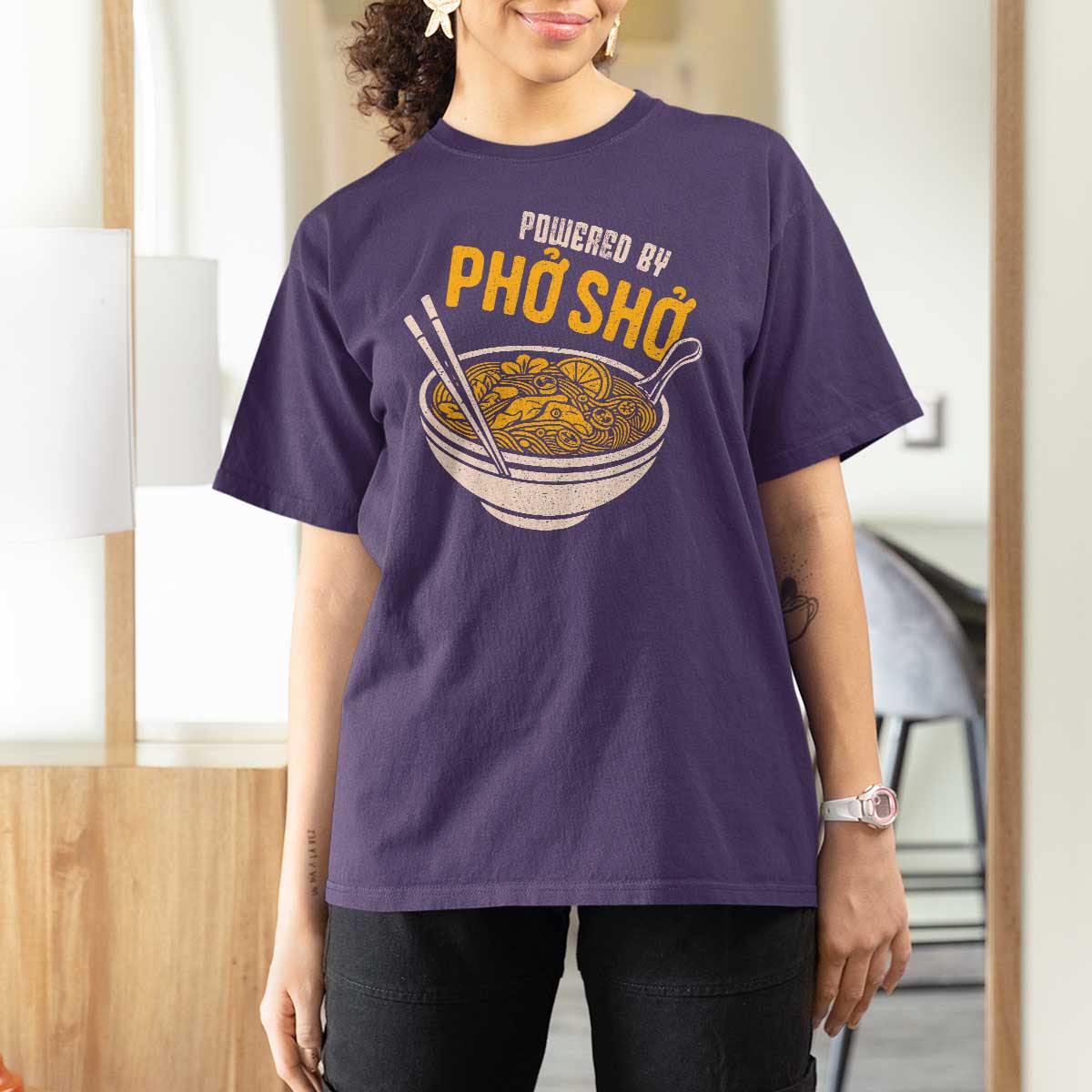 Vietnamese Pho T Shirt For Women Funny Vietnam Foodie Food Humor