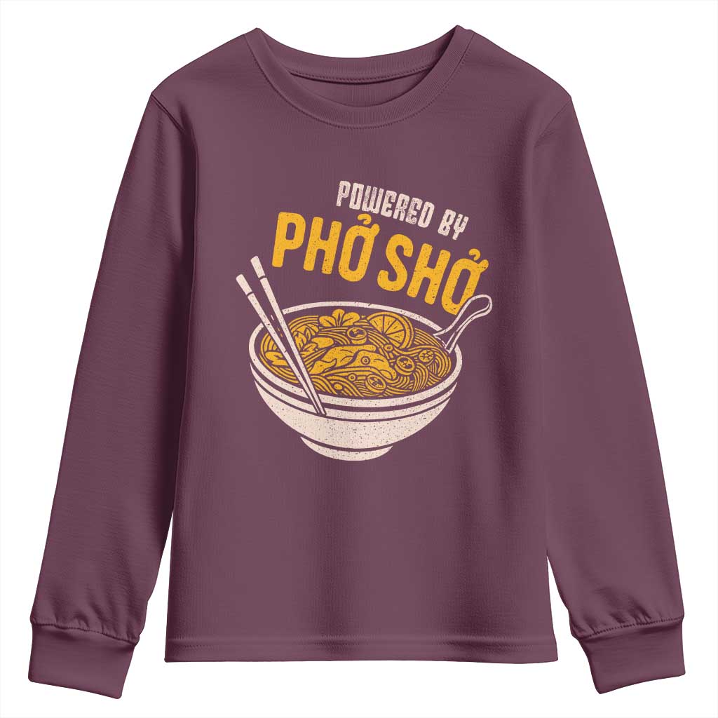 Vietnamese Pho Youth Sweatshirt Funny Vietnam Foodie Food Humor