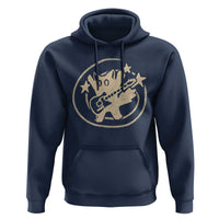 90s Y2K Scary Cat Hoodie Scared Under Starry Tail Cat Playing Guitar - Wonder Print Shop