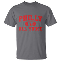 Philly Vs All Youse T Shirt Vintage Funny Philadelphia Slang Red