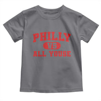 Philly Vs All Youse Toddler T Shirt Vintage Funny Philadelphia Slang Red