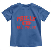 Philly Vs All Youse Toddler T Shirt Vintage Funny Philadelphia Slang Red