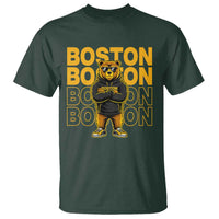 Retro Boston Ice Hockey T Shirt Fear The Bear