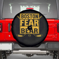 Boston Ice Hockey Spare Tire Cover Fear The Bear