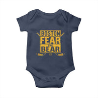 Boston Ice Hockey Baby Onesie Fear The Bear