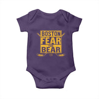 Boston Ice Hockey Baby Onesie Fear The Bear