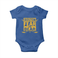 Boston Ice Hockey Baby Onesie Fear The Bear