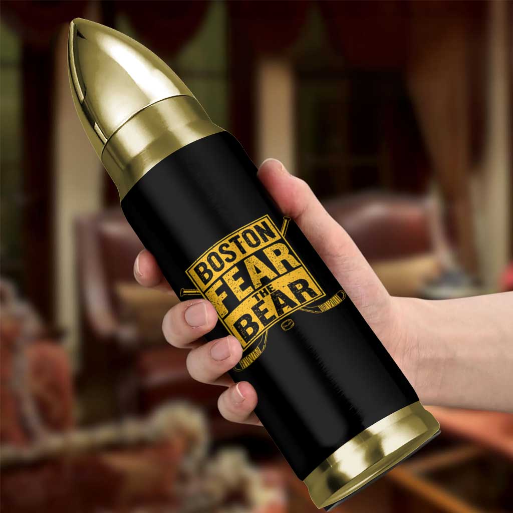 Boston Ice Hockey Bullet Tumbler Fear The Bear