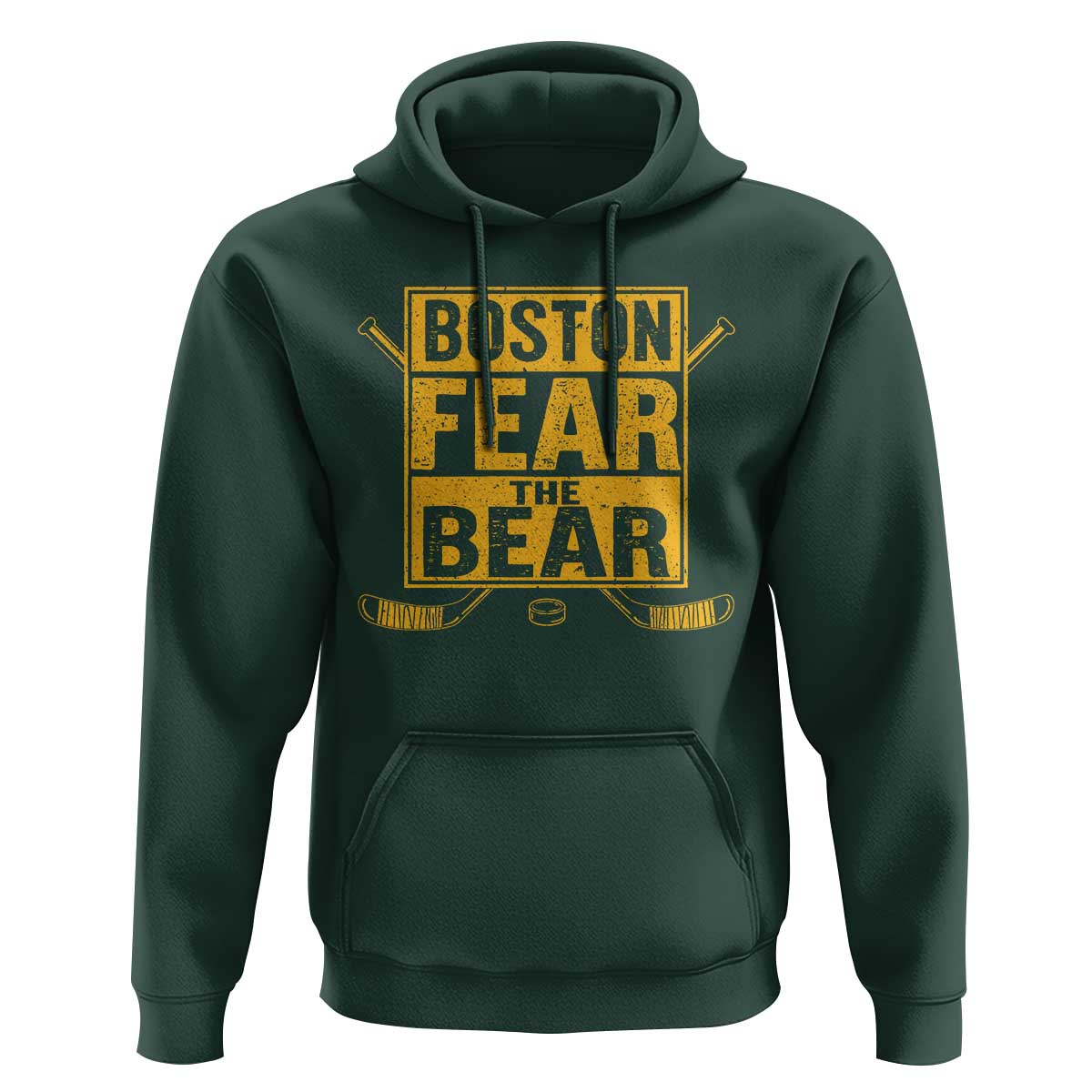 Boston Ice Hockey Hoodie Fear The Bear