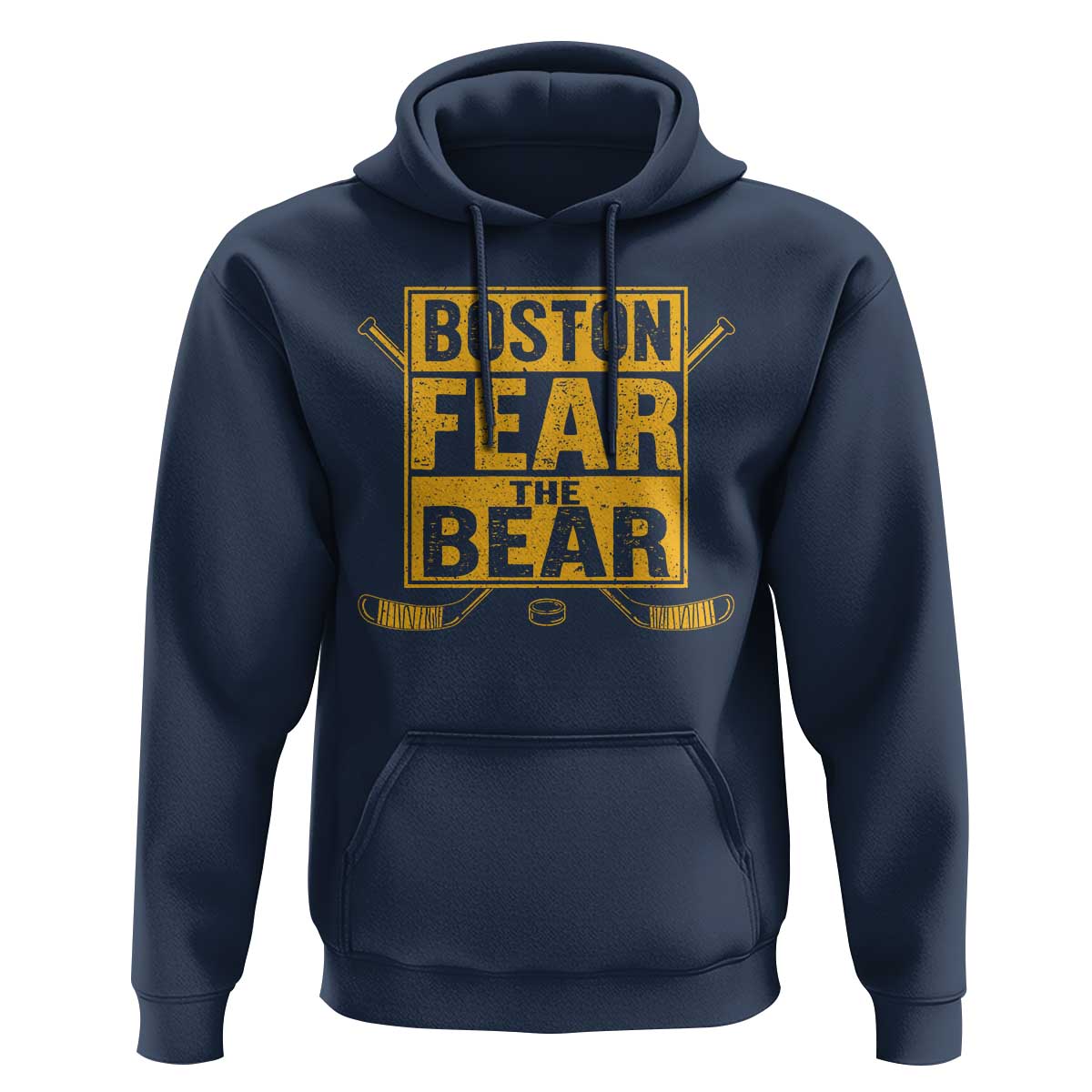 Boston Ice Hockey Hoodie Fear The Bear