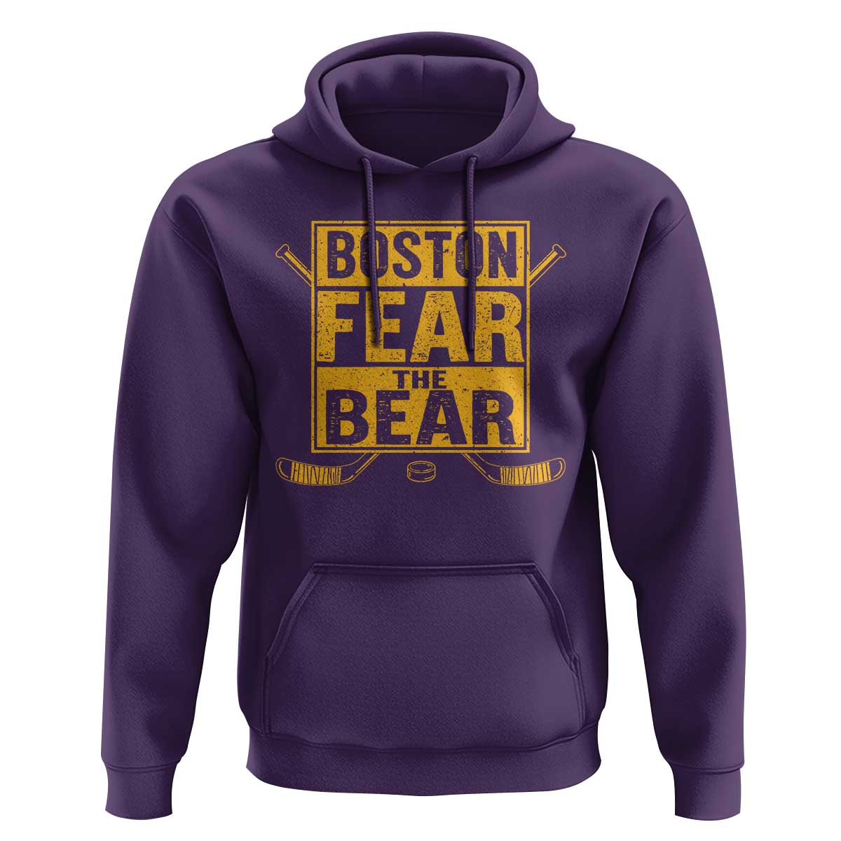 Boston Ice Hockey Hoodie Fear The Bear