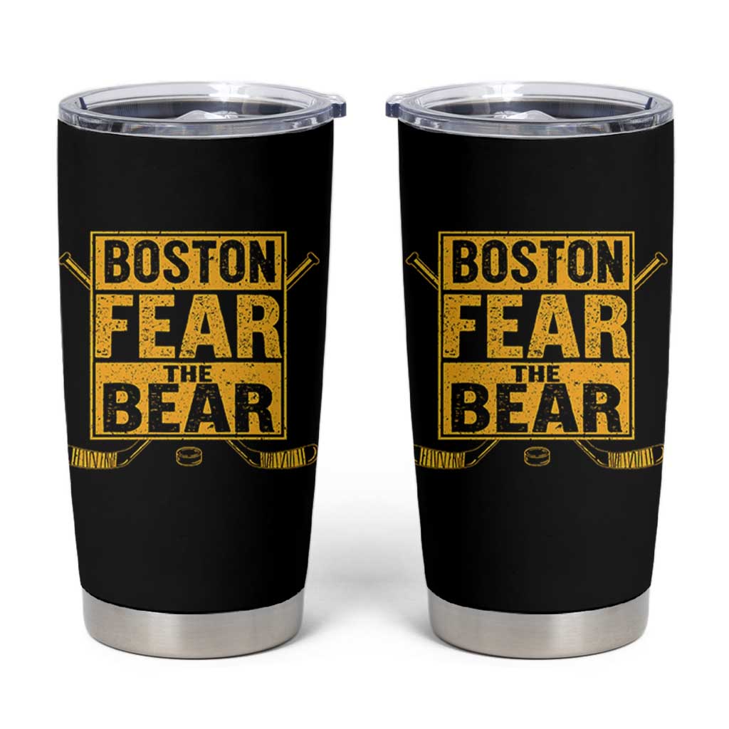Boston Ice Hockey Tumbler Cup Fear The Bear