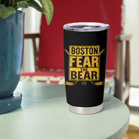 Boston Ice Hockey Tumbler Cup Fear The Bear