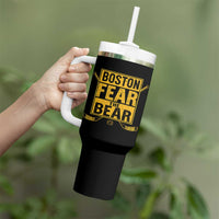 Boston Ice Hockey Tumbler With Handle Fear The Bear