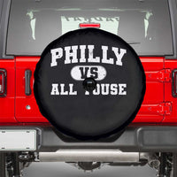 Philly Vs All Youse Spare Tire Cover Vintage Funny Philadelphia Slang