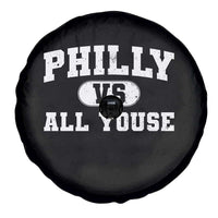 Philly Vs All Youse Spare Tire Cover Vintage Funny Philadelphia Slang
