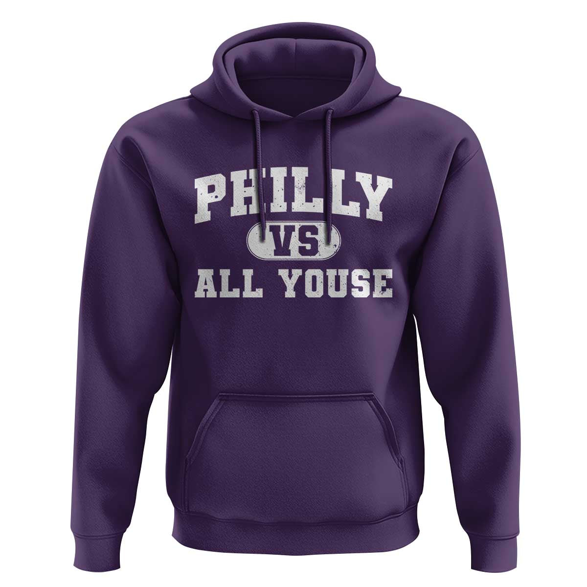 Philly Vs All Youse Hoodie Vintage Funny Philadelphia Slang