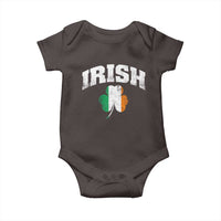Irish Baby Onesie Vintage St Patricks Day Ireland Flag Shamrock Clover
