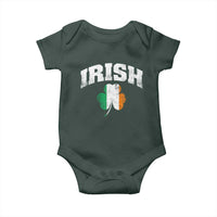 Irish Baby Onesie Vintage St Patricks Day Ireland Flag Shamrock Clover