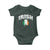 Irish Baby Onesie Vintage St Patricks Day Ireland Flag Shamrock Clover