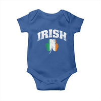 Irish Baby Onesie Vintage St Patricks Day Ireland Flag Shamrock Clover