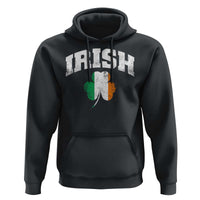 Irish Hoodie Vintage St Patricks Day Ireland Flag Shamrock Clover