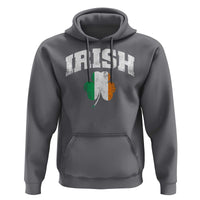 Irish Hoodie Vintage St Patricks Day Ireland Flag Shamrock Clover