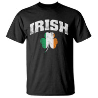 Irish T Shirt Vintage St Patricks Day Ireland Flag Shamrock Clover