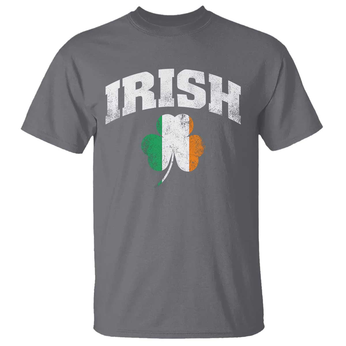 Irish T Shirt Vintage St Patricks Day Ireland Flag Shamrock Clover