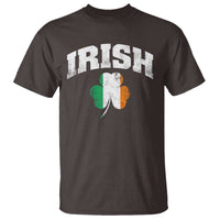 Irish T Shirt Vintage St Patricks Day Ireland Flag Shamrock Clover
