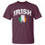 Irish T Shirt Vintage St Patricks Day Ireland Flag Shamrock Clover