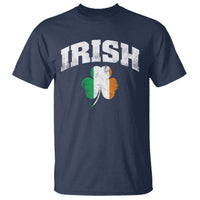 Irish T Shirt Vintage St Patricks Day Ireland Flag Shamrock Clover