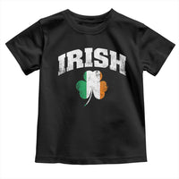 Irish Toddler T Shirt Vintage St Patricks Day Ireland Flag Shamrock Clover
