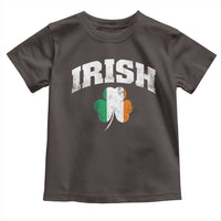 Irish Toddler T Shirt Vintage St Patricks Day Ireland Flag Shamrock Clover