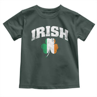 Irish Toddler T Shirt Vintage St Patricks Day Ireland Flag Shamrock Clover
